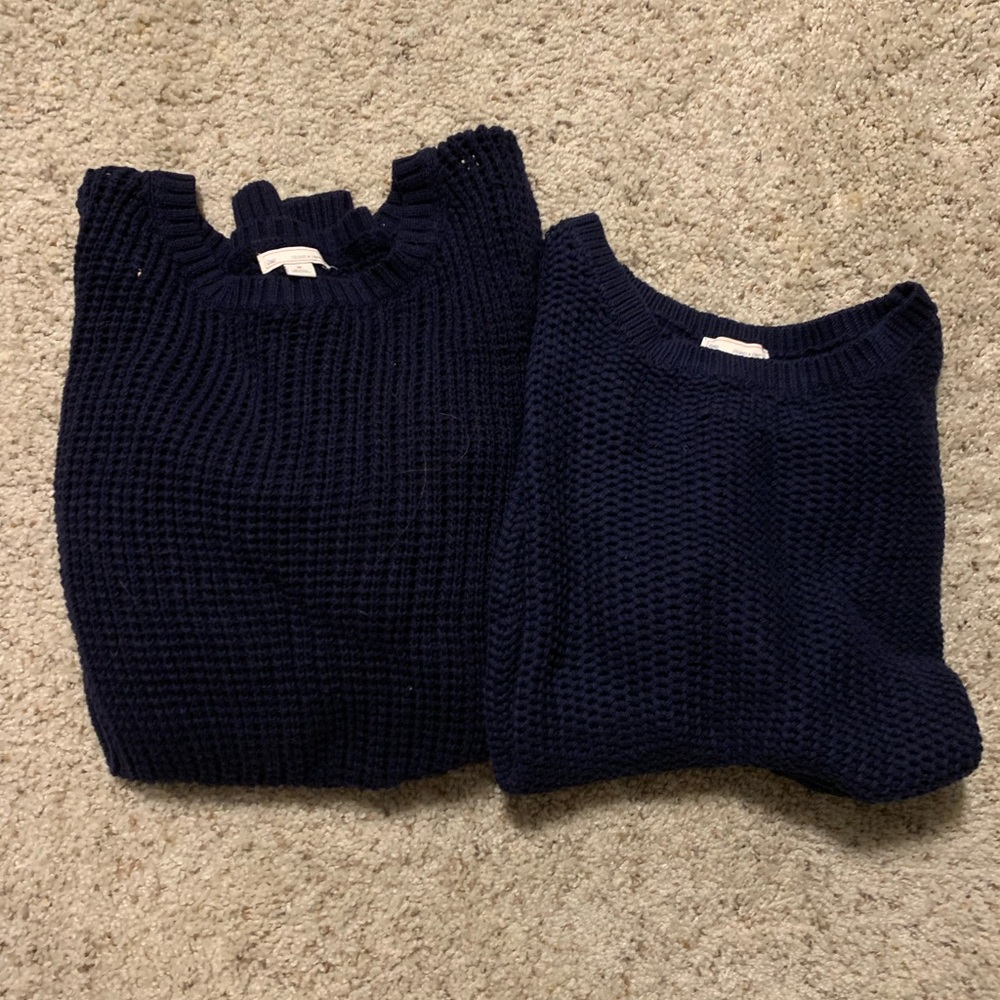 Gap Knitted Sweater Bundle - Navy - image 3